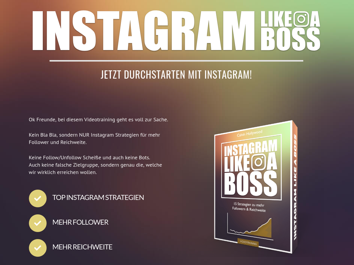 Instagram Like a Boss