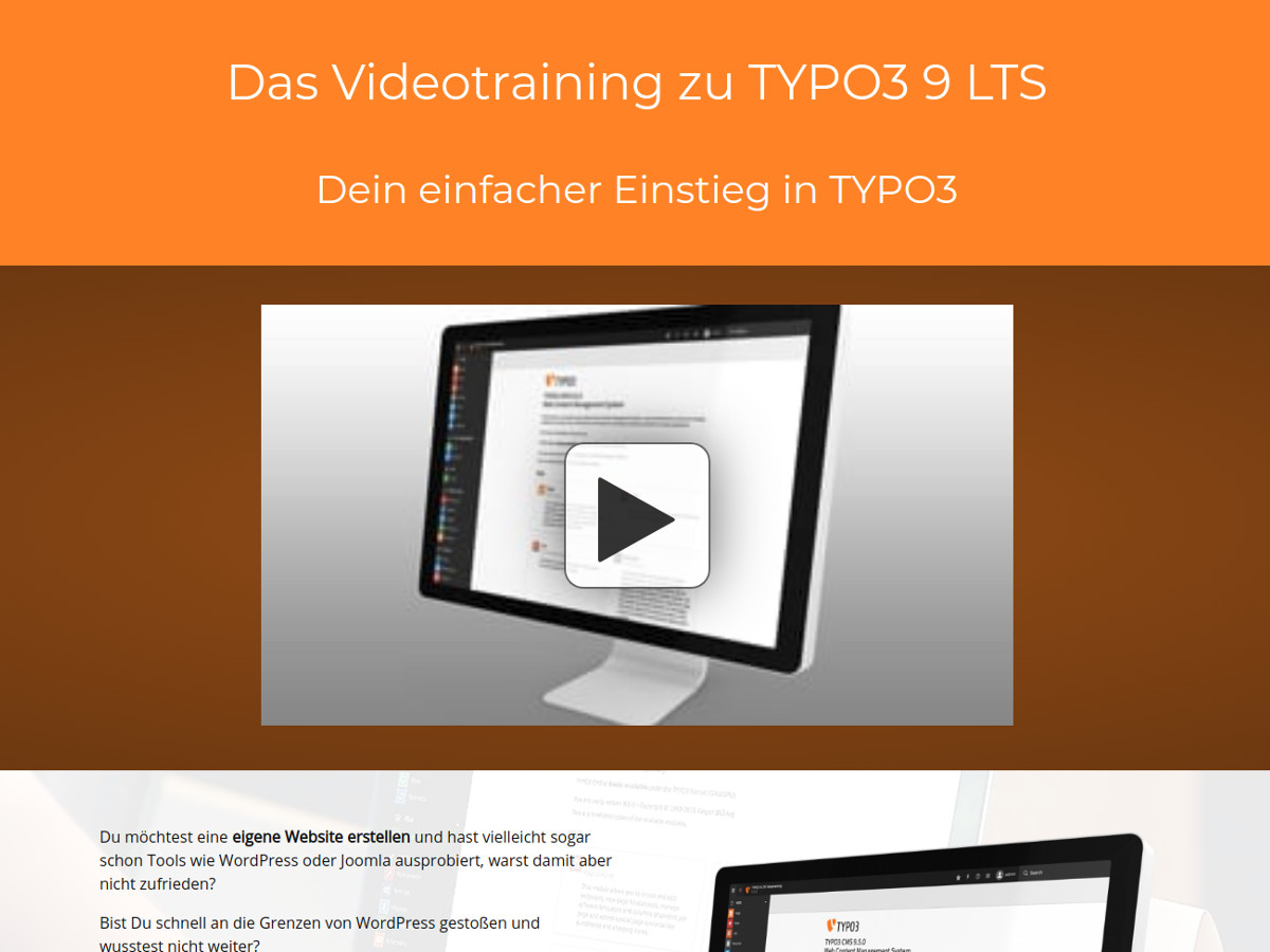 Typo3 Einführung